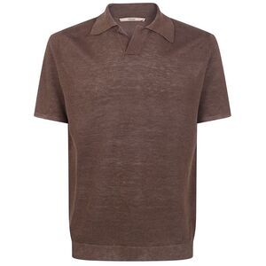 Nuur Men Short Sleeved Polo Neck Piquet Stitch T-Shirt